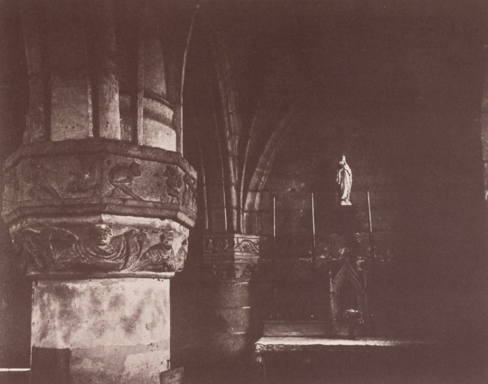 Atget, Eugène - Historische Stätten, Kirche aus dem XIII. Jahrhundert (Zeno Fotografie)