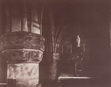 Atget, Eugène - Historische Stätten, Kirche aus dem XIII. Jahrhundert (Zeno Fotografie)