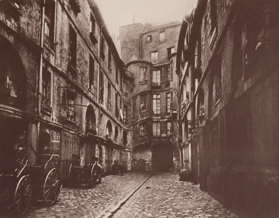 Atget, Eugène - Alte Häuser, alte Straßen, pittoreske Ansichten, Cour du Dragon (1) (Zeno Fotografie)
