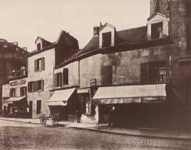Atget, Eugène - Alte Häuser, alte Straßen, pittoreske Ansichten, Rue Desnouettes (Zeno Fotografie)