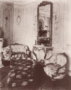 Atget, Eugène - Interieurs, Salon eines Finanzmanns (Zeno Fotografie)