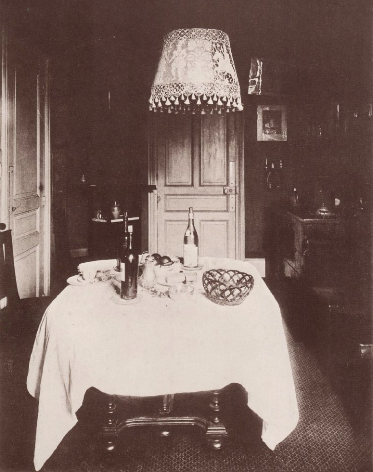 Atget, Eugène - Interieurs, Speisezimmer eines Innenausstatters, Rue du Montparnasse (Zeno Fotografie)