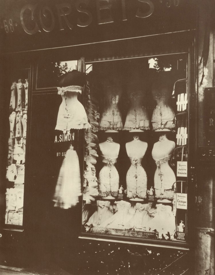 Atget, Eugène - Korsetts (Zeno Fotografie)