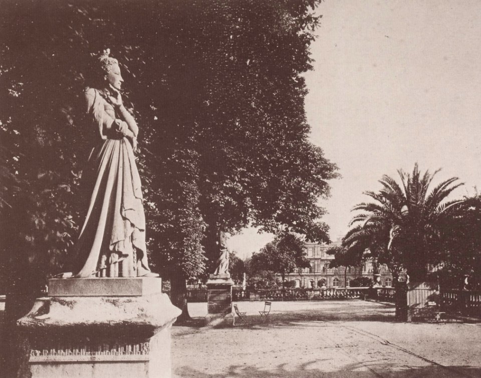 Atget, Eugène - Historische Stätten, Jardin du Luxembourg (Zeno Fotografie)