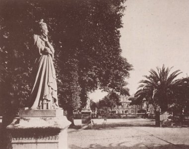 Atget, Eugène - Historische Stätten, Jardin du Luxembourg (Zeno Fotografie)