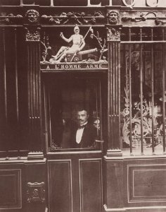 Atget, Eugène - Ladenschilder, »A l'homme armé« (Zeno Fotografie)