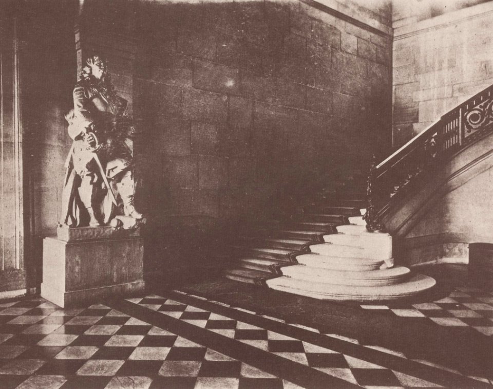 Atget, Eugène - Historische Stätten, Treppenhaus (Zeno Fotografie)