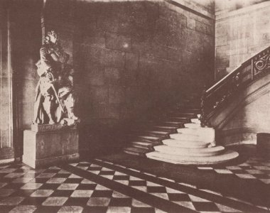 Atget, Eugène - Historische Stätten, Treppenhaus (Zeno Fotografie)