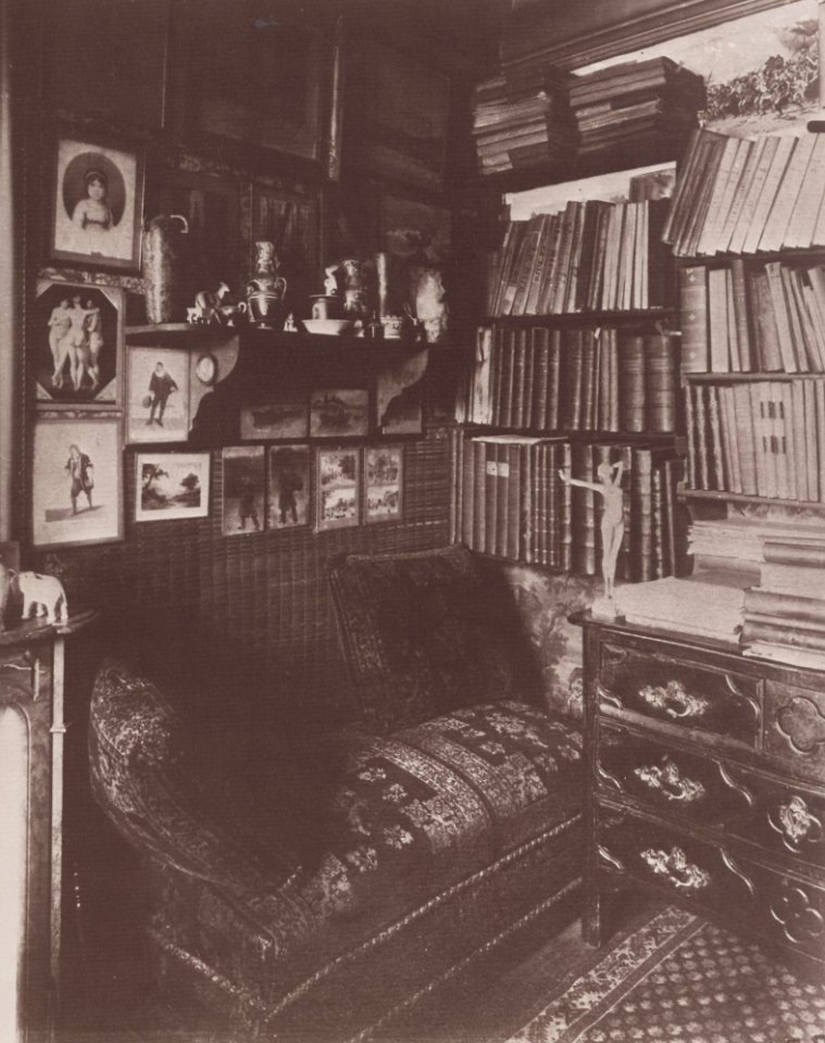 Atget, Eugène - Interieurs, Boudoir eines dramatischen Künstlers (Zeno Fotografie)
