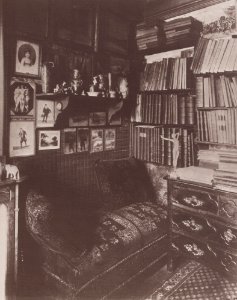 Atget, Eugène - Interieurs, Boudoir eines dramatischen Künstlers (Zeno Fotografie)