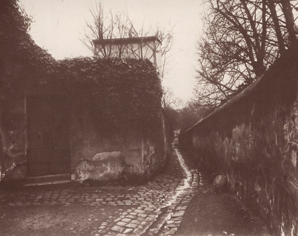 Atget, Eugène - Alte Häuser, alte Straßen, pittoreske Ansichten, Rue Berton (Zeno Fotografie)