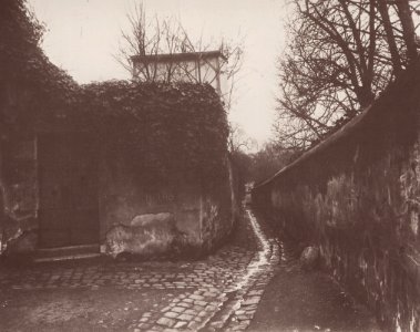 Atget, Eugène - Alte Häuser, alte Straßen, pittoreske Ansichten, Rue Berton (Zeno Fotografie)