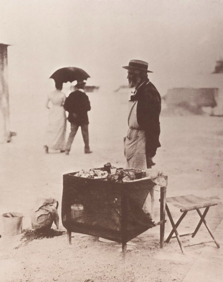 Atget, Eugène - Leben und Arbeitswelt, Nougatverkäufer (Zeno Fotografie)