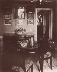 Atget, Eugène - Interieurs, Speisezimmer eines Industriellen, Rue Lapic (Zeno Fotografie)