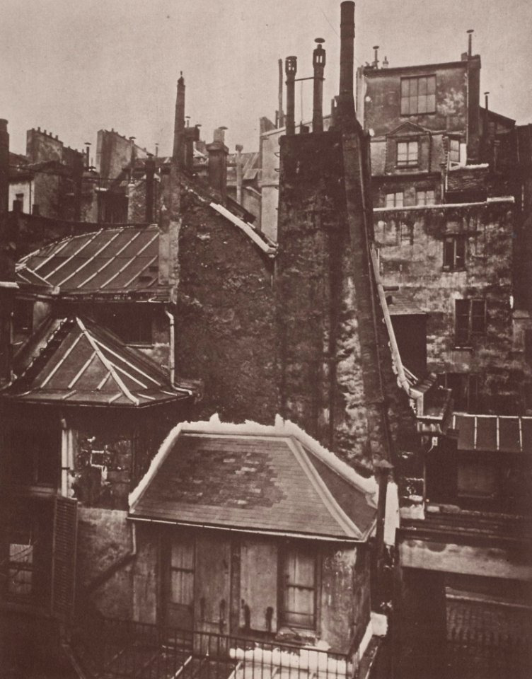 Atget, Eugène - Alte Häuser, alte Straßen, pittoreske Ansichten, Dächer (Zeno Fotografie)