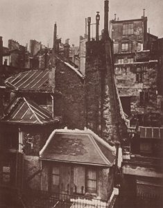 Atget, Eugène - Alte Häuser, alte Straßen, pittoreske Ansichten, Dächer (Zeno Fotografie)