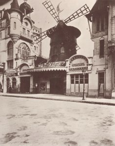 Atget, Eugène - Läden und Auslagen, Moulin Rouge, Boulevard de Clichy (Zeno Fotografie)