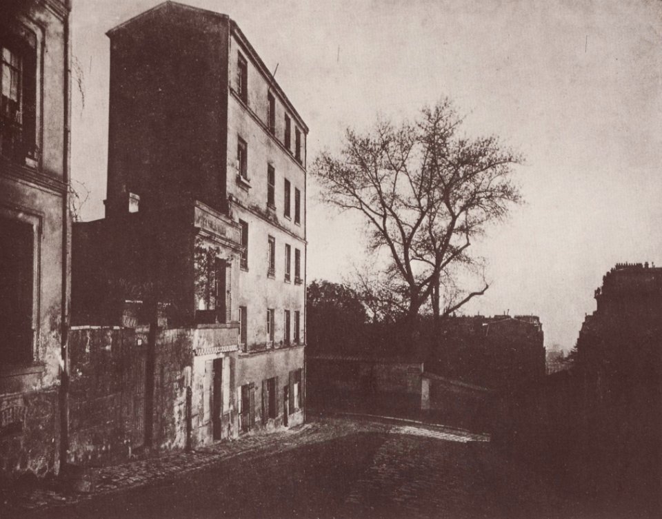 Atget, Eugène - Alte Häuser, alte Straßen, pittoreske Ansichten, Rue des Saules, Montmartre (Zeno Fotografie)