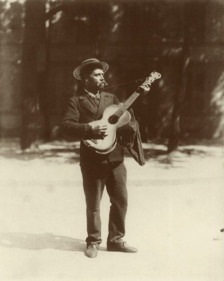 Atget, Eugène - Der italienische Sänger (Zeno Fotografie)