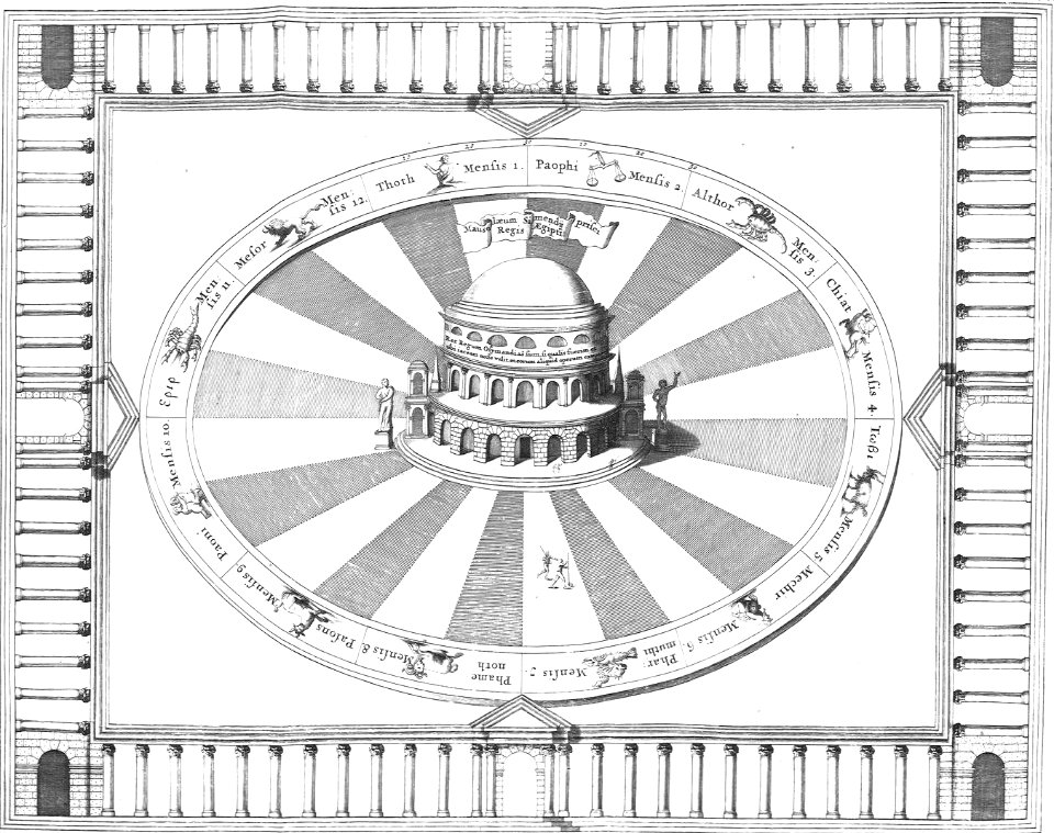 Athanasius Kircher - Turris Babel - Mausoleum of Ozymandias