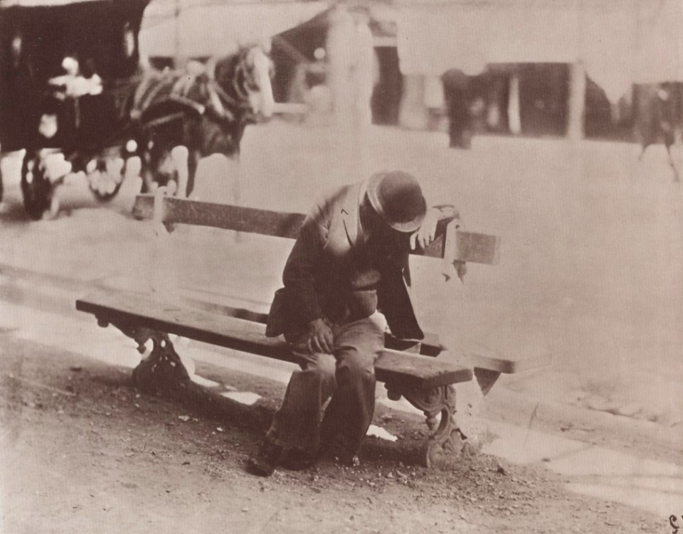 Atget, Eugène - Leben und Arbeitswelt, Landstreicher (Zeno Fotografie)