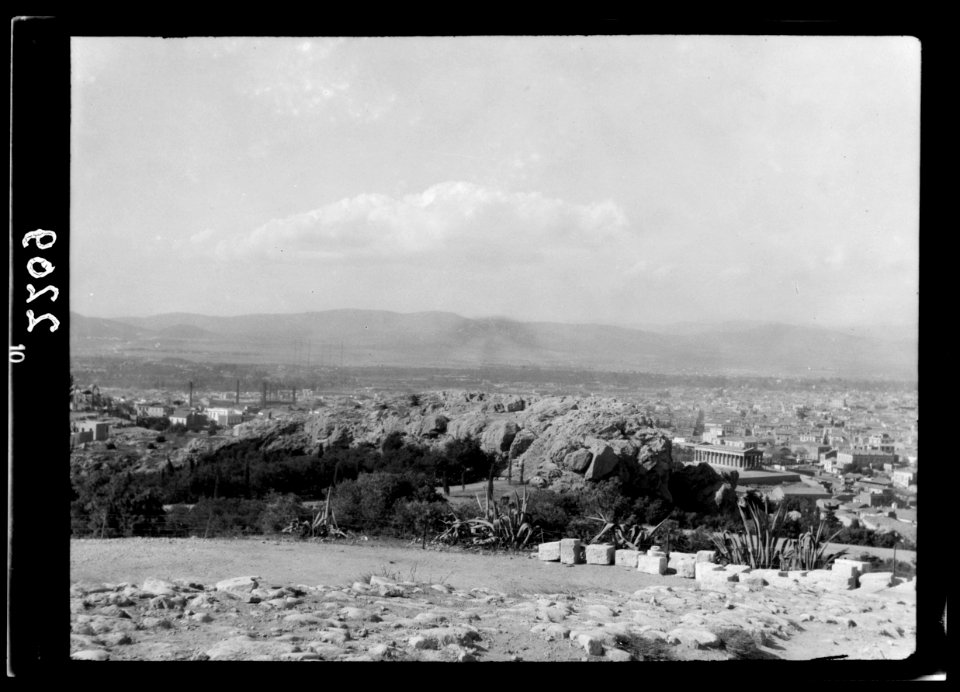 Athens. Mars Hill and Athens from the Acropolis LOC matpc.15129