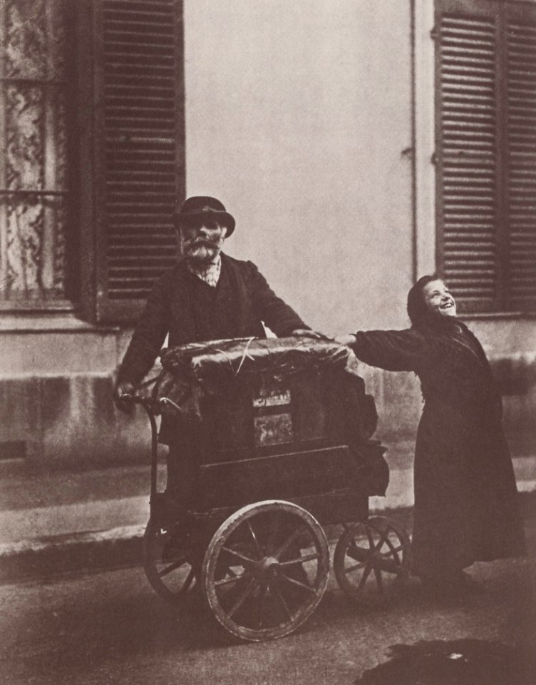 Atget, Eugène - Leben und Arbeitswelt, Straßensänger (Zeno Fotografie)