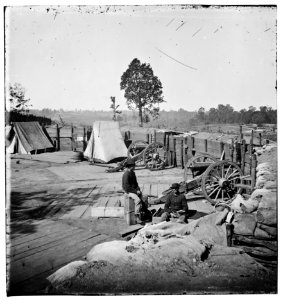 Atlanta, Georgia. Confederate fort in front of Atlanta LOC cwpb.03409