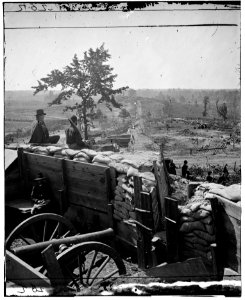 Atlanta, Georgia. Federal troops in Confederate fort LOC cwpb.03358