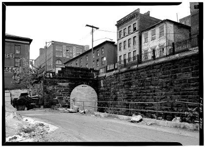 Atlantic, Mississippi & Ohio Railroad, Jefferson Street Tunnel, Norfolk & Western RY main line, Lynchburg, Lynchburg, VA