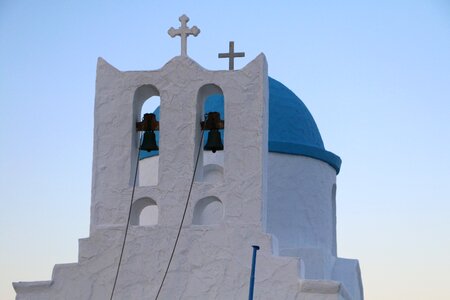 Blue white orthodox