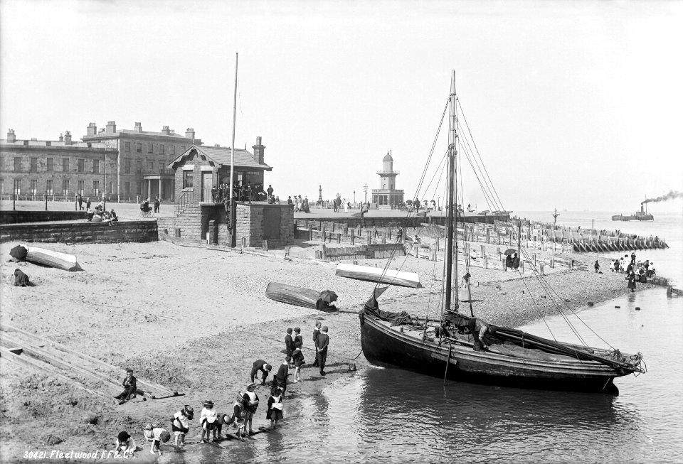 Beach and customs watch house, Fleetwood, Lancashire RMG G02624