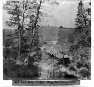 Bear River Bridge - Stage Road from Colfax to Grass Valley LCCN2002721057