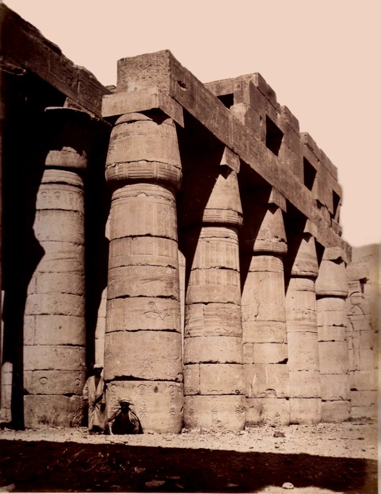 Beato, Felice (1834-1907) - Tempio egizio