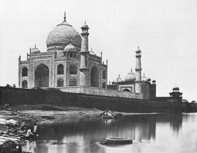Beato, Felice A. - Der Tadsch Mahal, ein berühmtes Mausoleum in Agra (Zeno Fotografie)