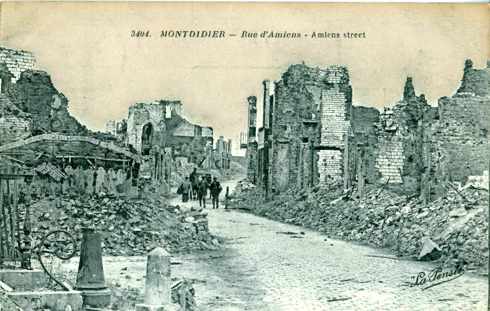Beaudinière 3404 - MONTDIDIER - Rue d'Amiens - Amiens Street