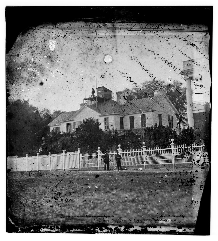 Beaufort, South Carolina. Federal signal station. Formerly the home of John G. Barnwell LOC cwpb.00767