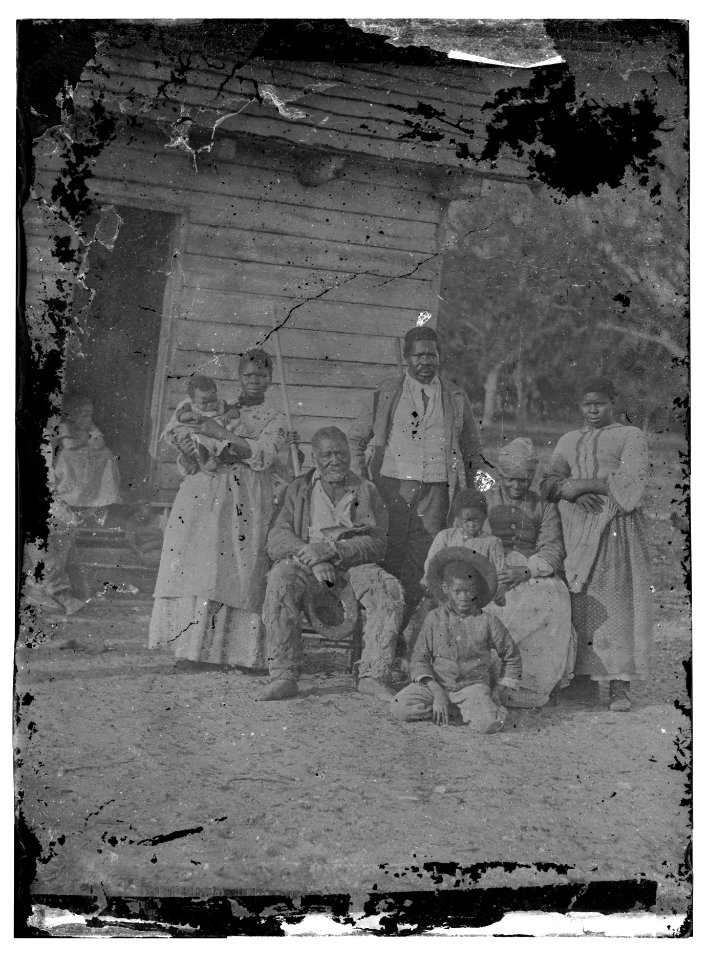 Beaufort, South Carolina. Negro family representing several generations. All born on the plantation of J.J. Smith LOC cwpb.00736