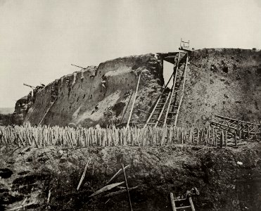 Beato, Felice A. - Ort des französischen Durchbruchs in North Fort (Zeno Fotografie)