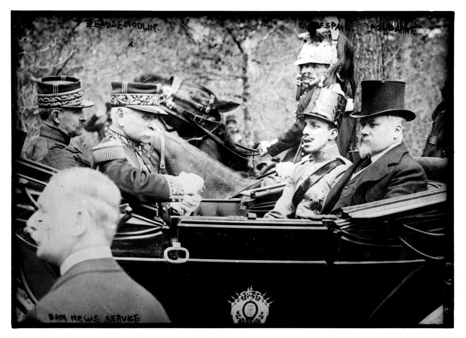 Beaudemoulin, King of Spain, Poincare LCCN2014693069