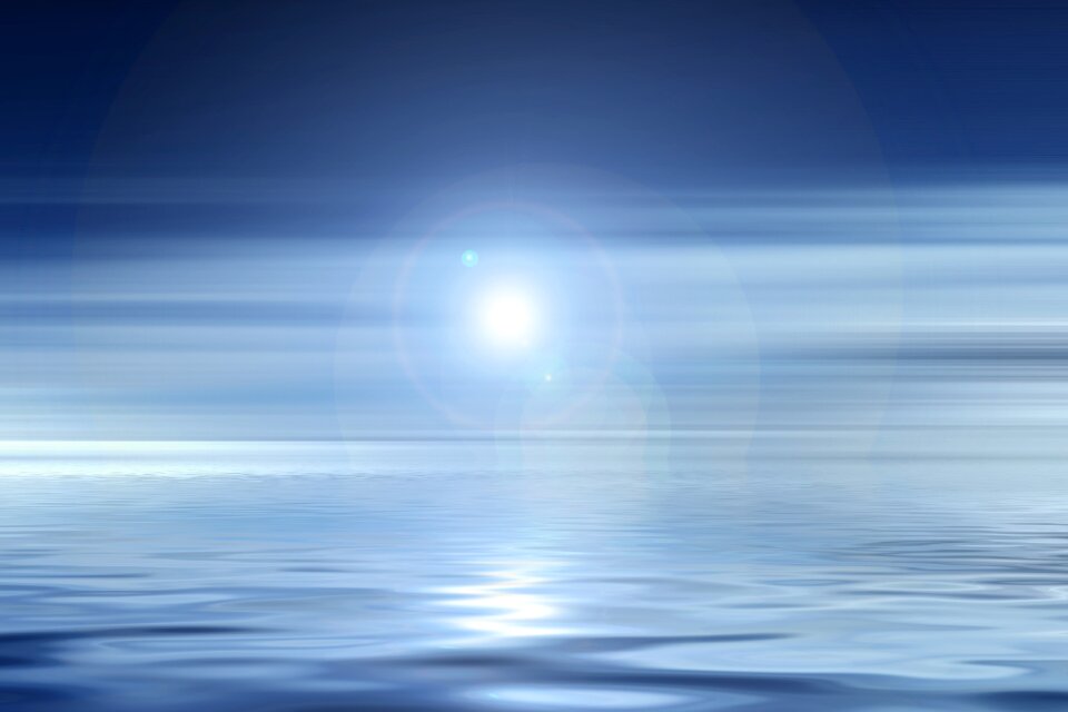 North pole south pole abstract