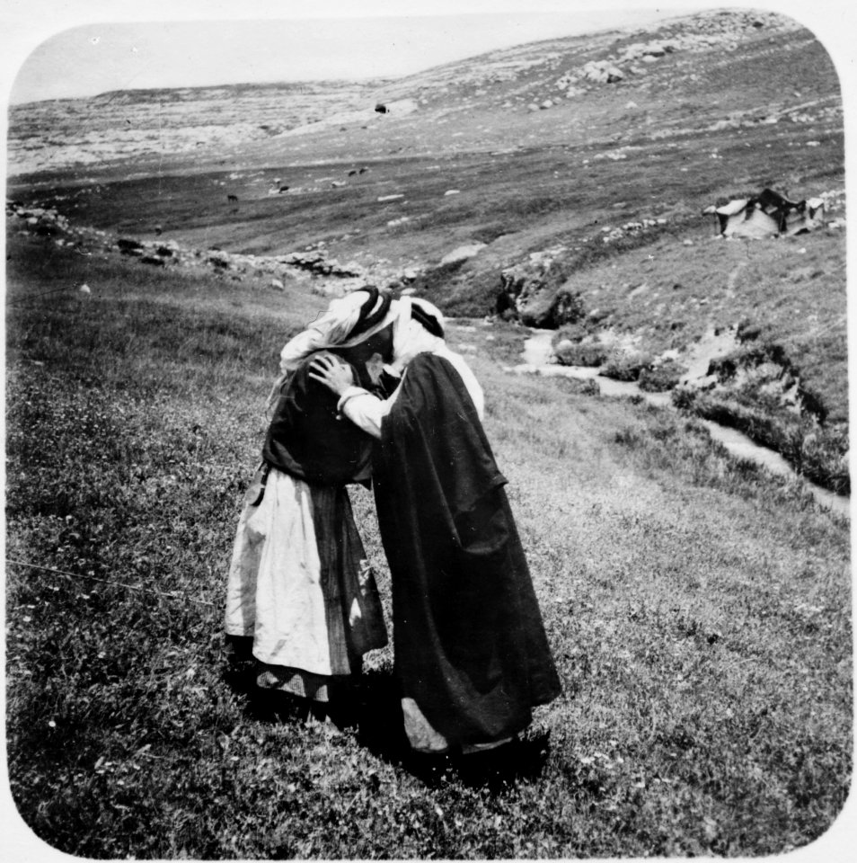 Bedouin wedding series. Bedouin saluting LOC matpc.12333