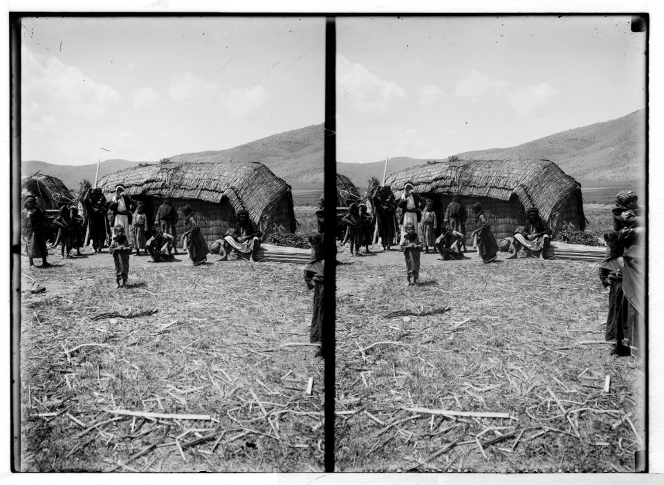 Bedouin wedding series. Bedouin tent made of papyrus LOC matpc.05271