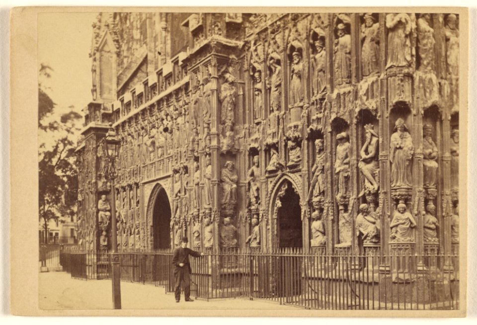Bedford, (West Facade of Exeter Cathedral)