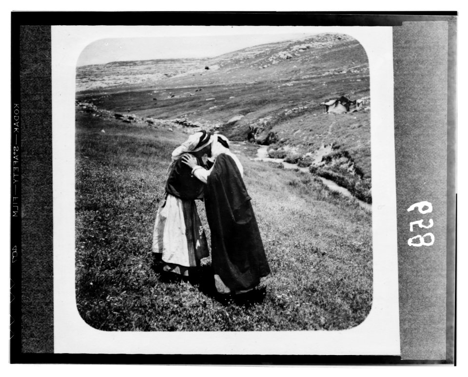 Bedouin wedding series. Bedouin saluting LOC matpc.12333