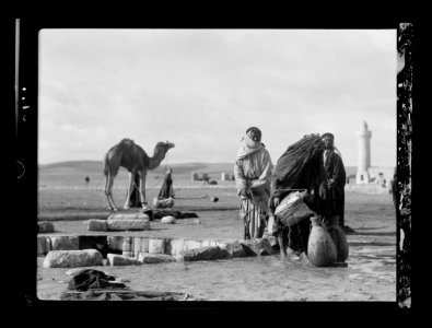 Beersheba and surroundings. (Beer Saba). Beersheba. An ancient well LOC matpc.15525