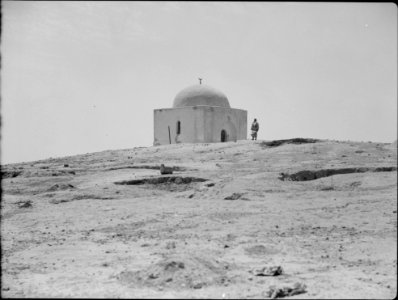 Beersheba and surroundings. (Beer Saba). About Horaira. Tomb, shrine of Sheik Saleh el Akby LOC matpc.15533
