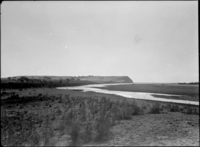 Beersheba and surroundings. (Beer Saba). Wady Ghuzze. General view looking seaward LOC matpc.15534