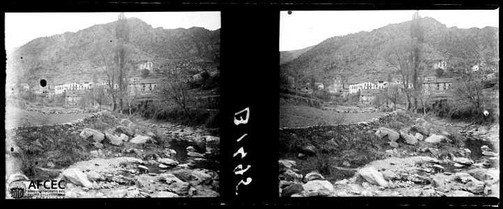 Beget, vista des del riu