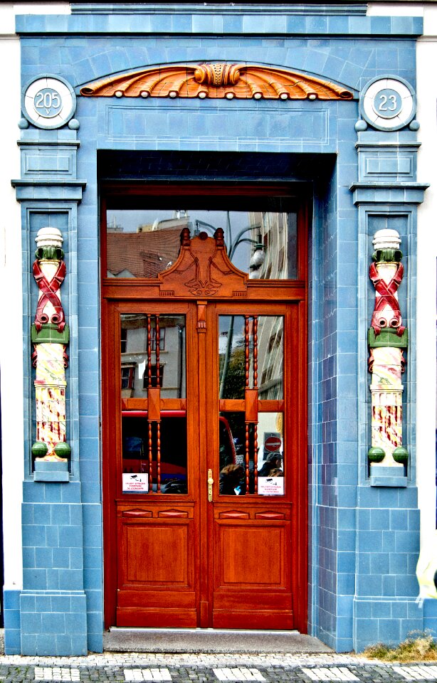 Decorative a stylized antique